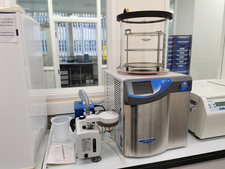 Labconco FreeZone 2.5 Litre -50C Benchtop Freeze Dryer